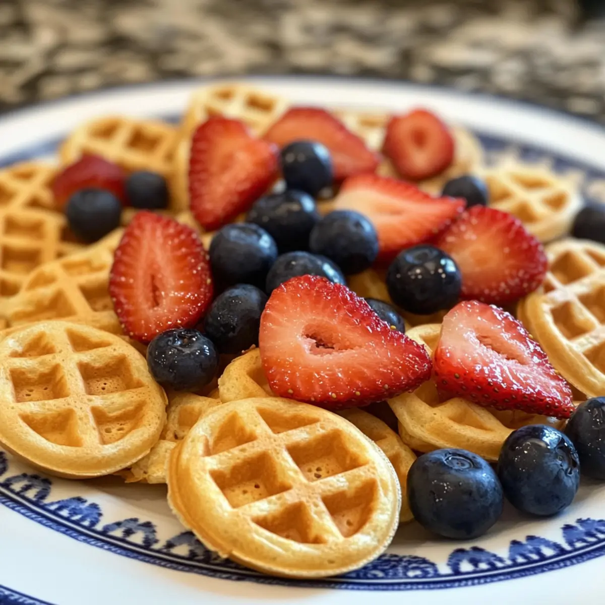 Delicious Chocolate Almond Oat Waffles for a Cozy Breakfast