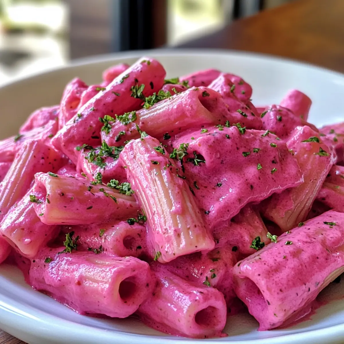 Creamy Healthy Vegan Pink Pasta You’ll Love in Minutes