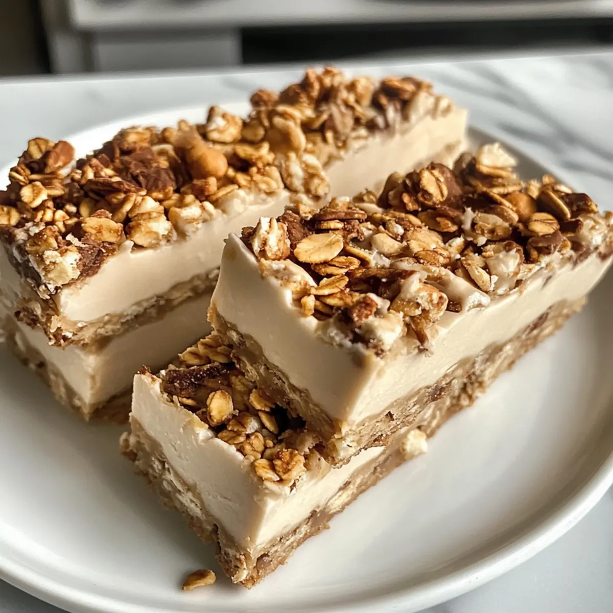 Delicious Healthy Granola Cookie Dough Bars for Guilt-Free Snacking