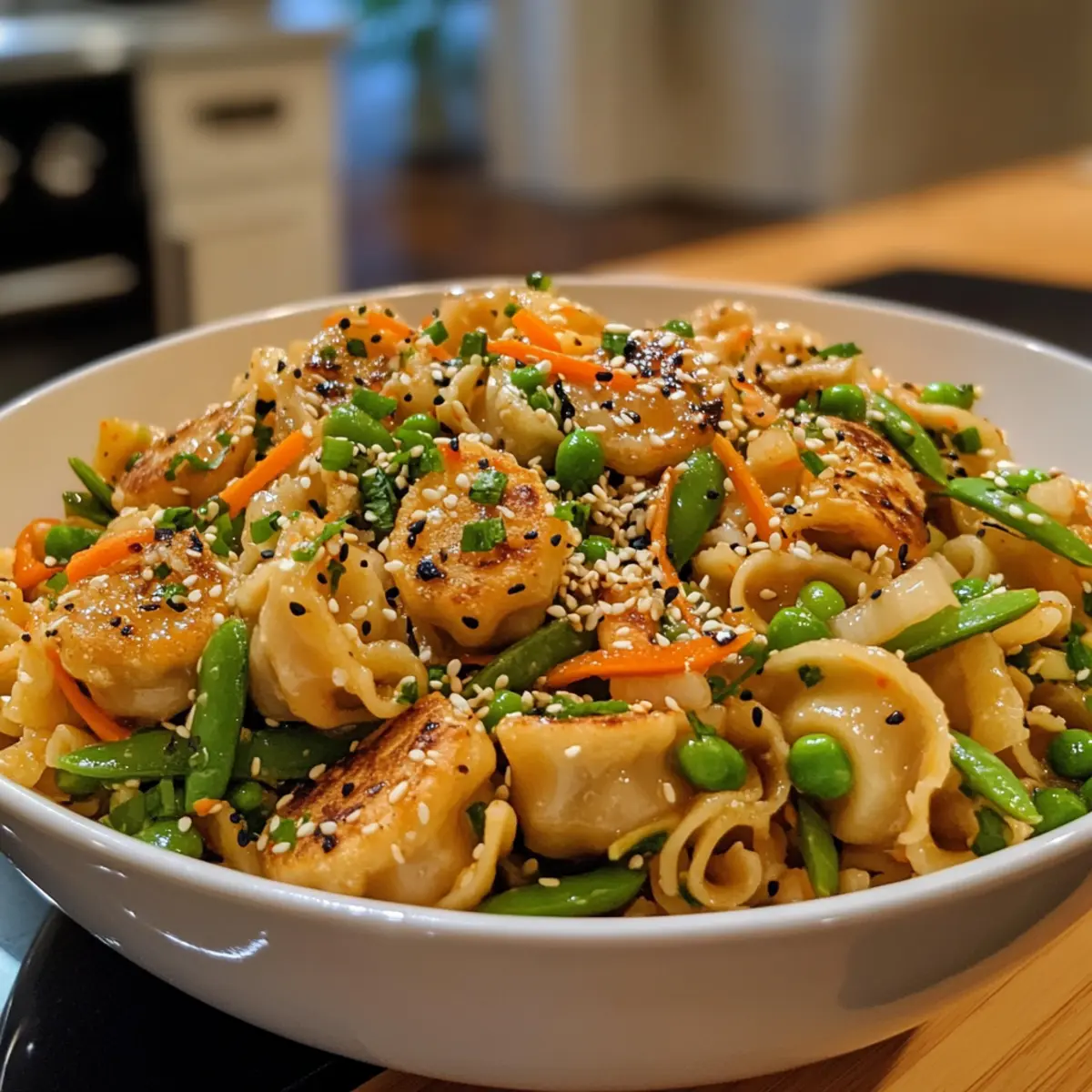 Potsticker Pasta Salad Recipe That's Perfect for Summer Fun