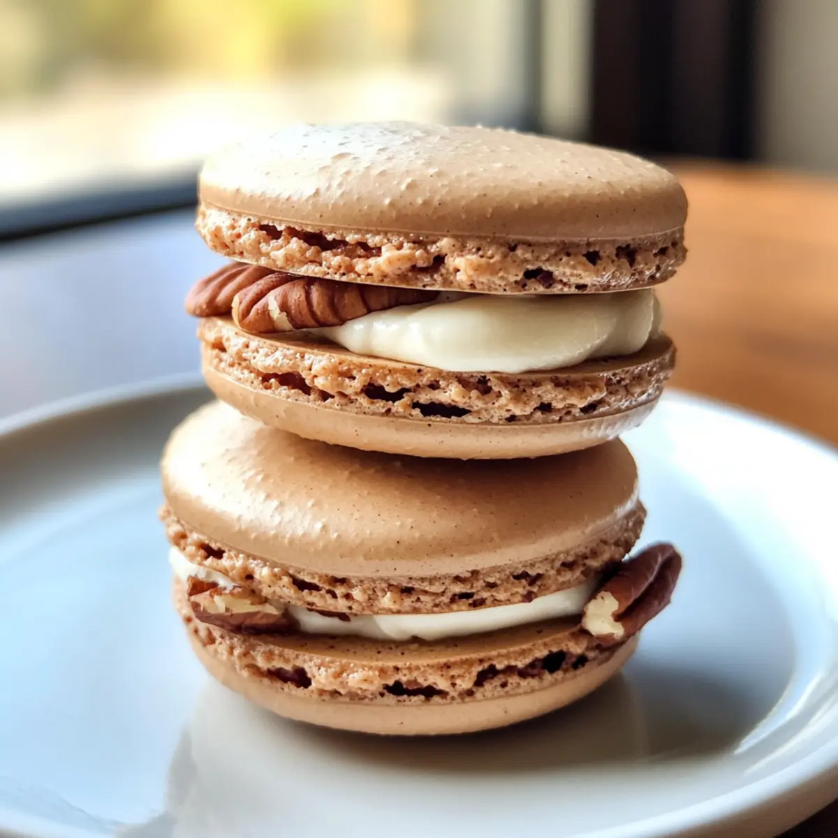 Maple Pecan Macarons: A Cozy Taste of Autumn Indulgence