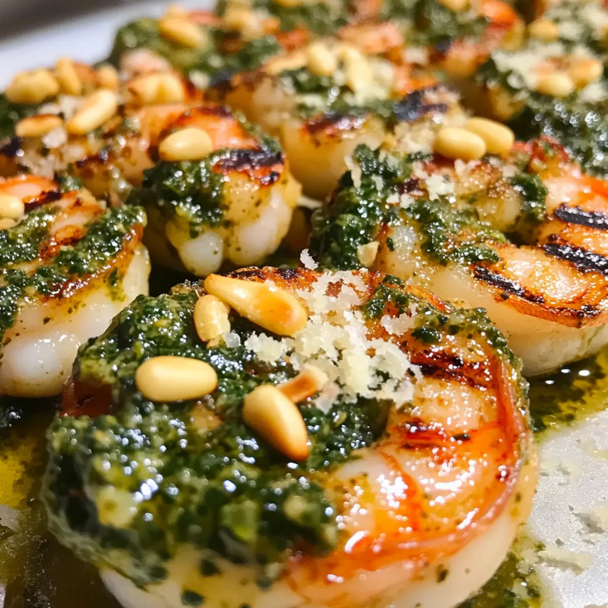 Juicy Pesto Grilled Shrimp: A Flavorful Summer Delight