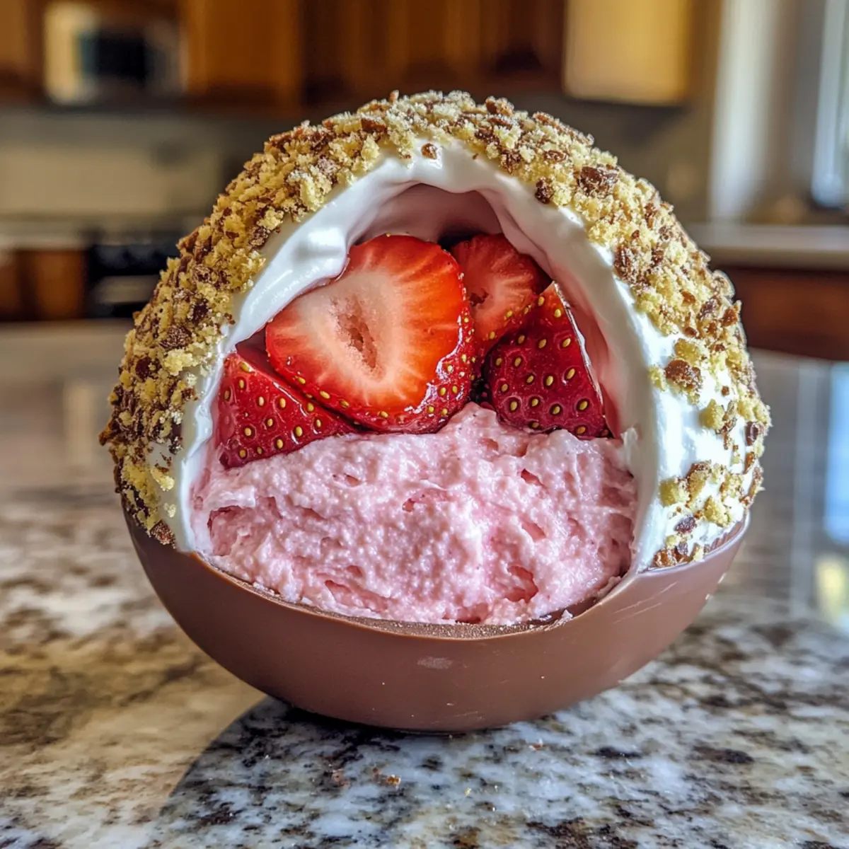 Sweet Strawberry Shortcake Easter Egg Bombs to Delight You