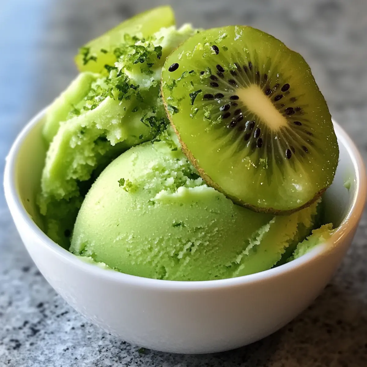 Cool and Creamy Kiwi Sorbet: Your New Go-To Summer Treat