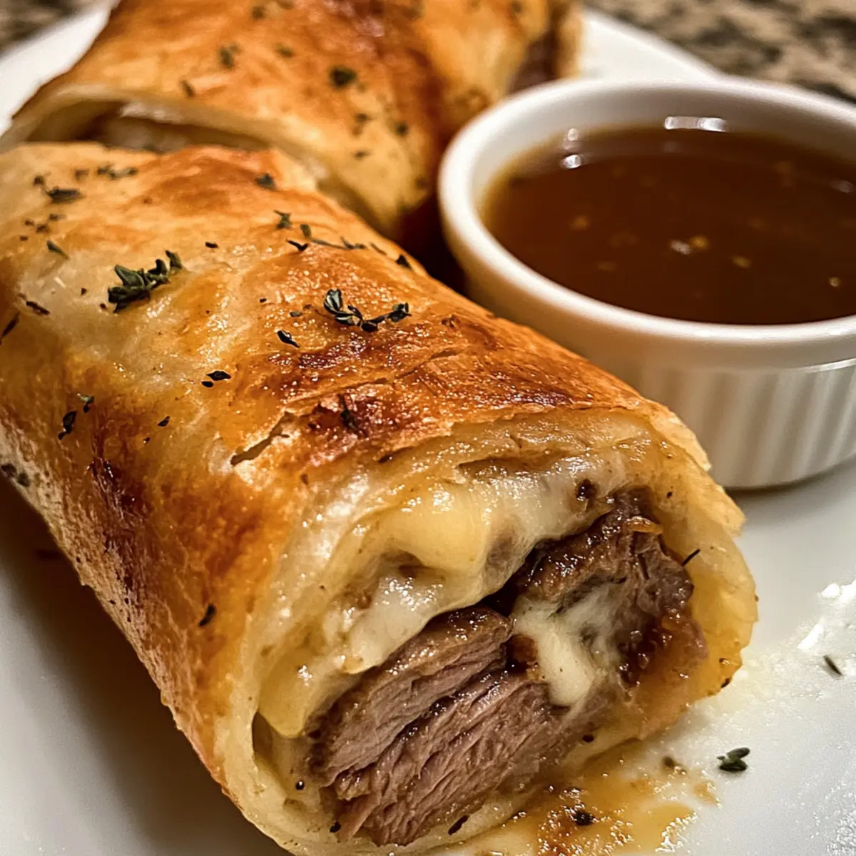 Savory French Dip Tortilla Roll Ups for Cozy Nights In