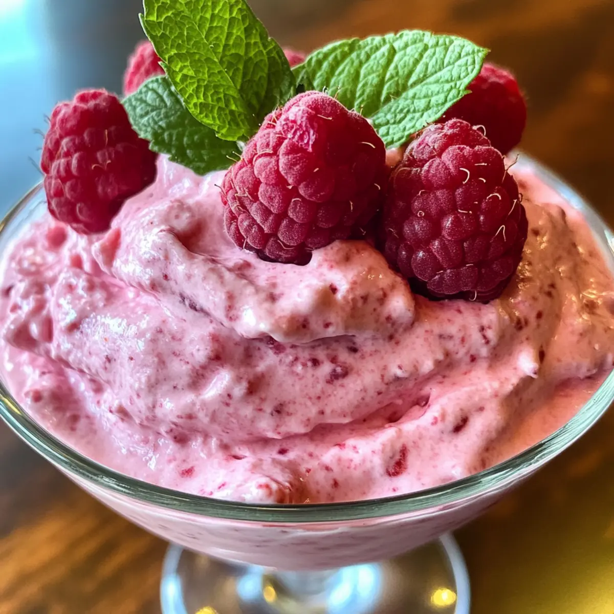 Light and Airy Fresh Raspberry Cloud Mousse for Any Occasion