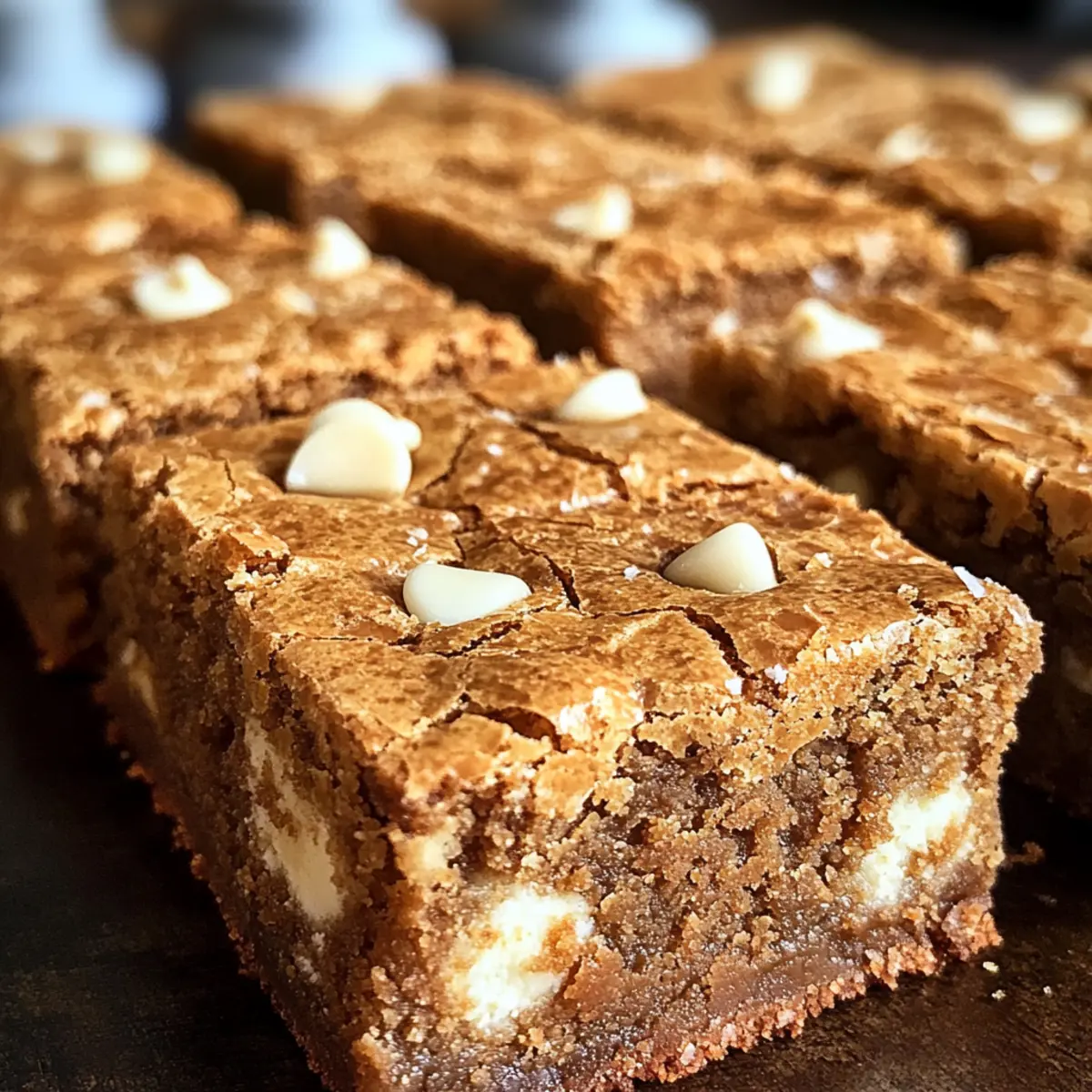 Chewy Biscoff Blondies That Will Win Your Heart