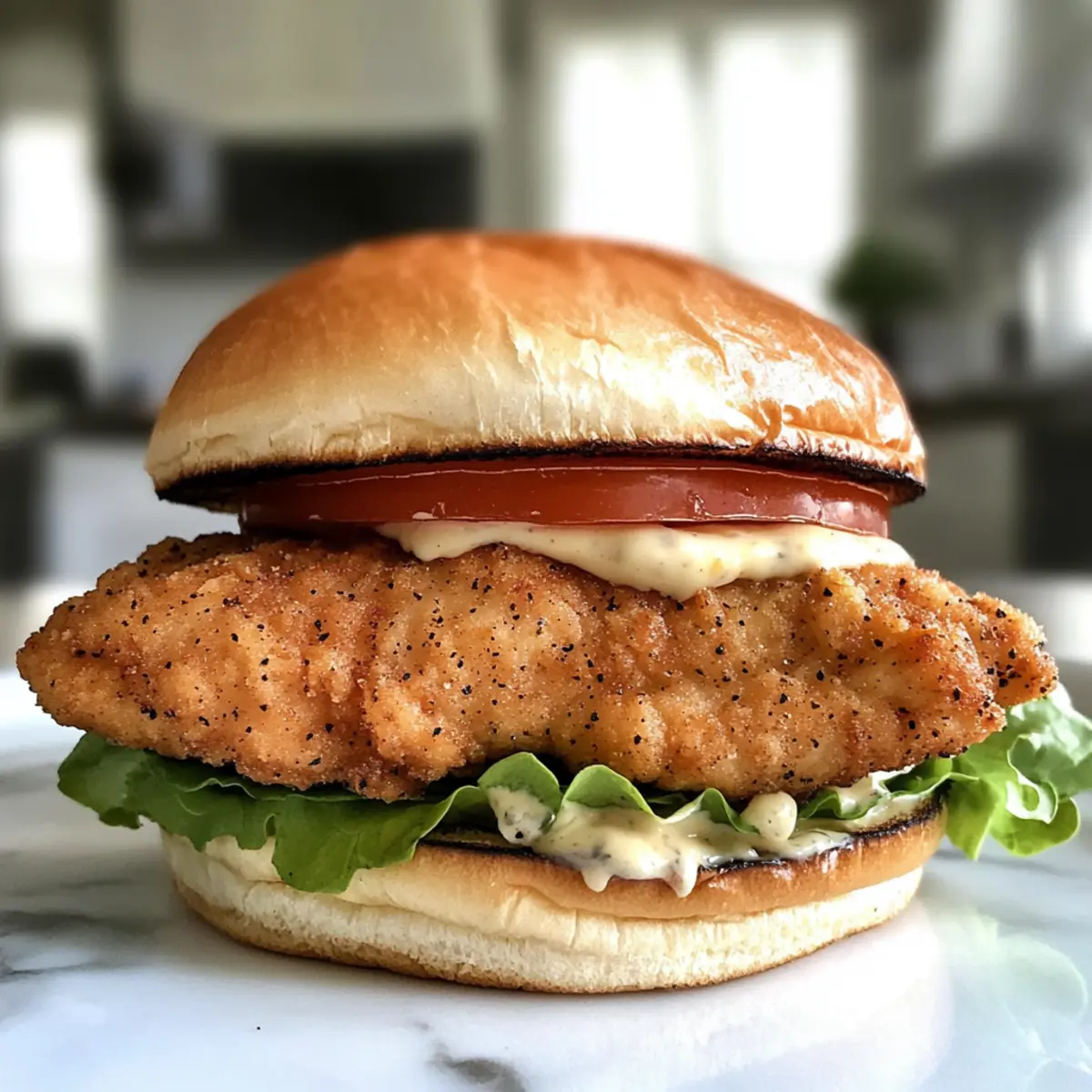 Crispy Lemon Pepper Chicken Sandwich for Flavor Lovers