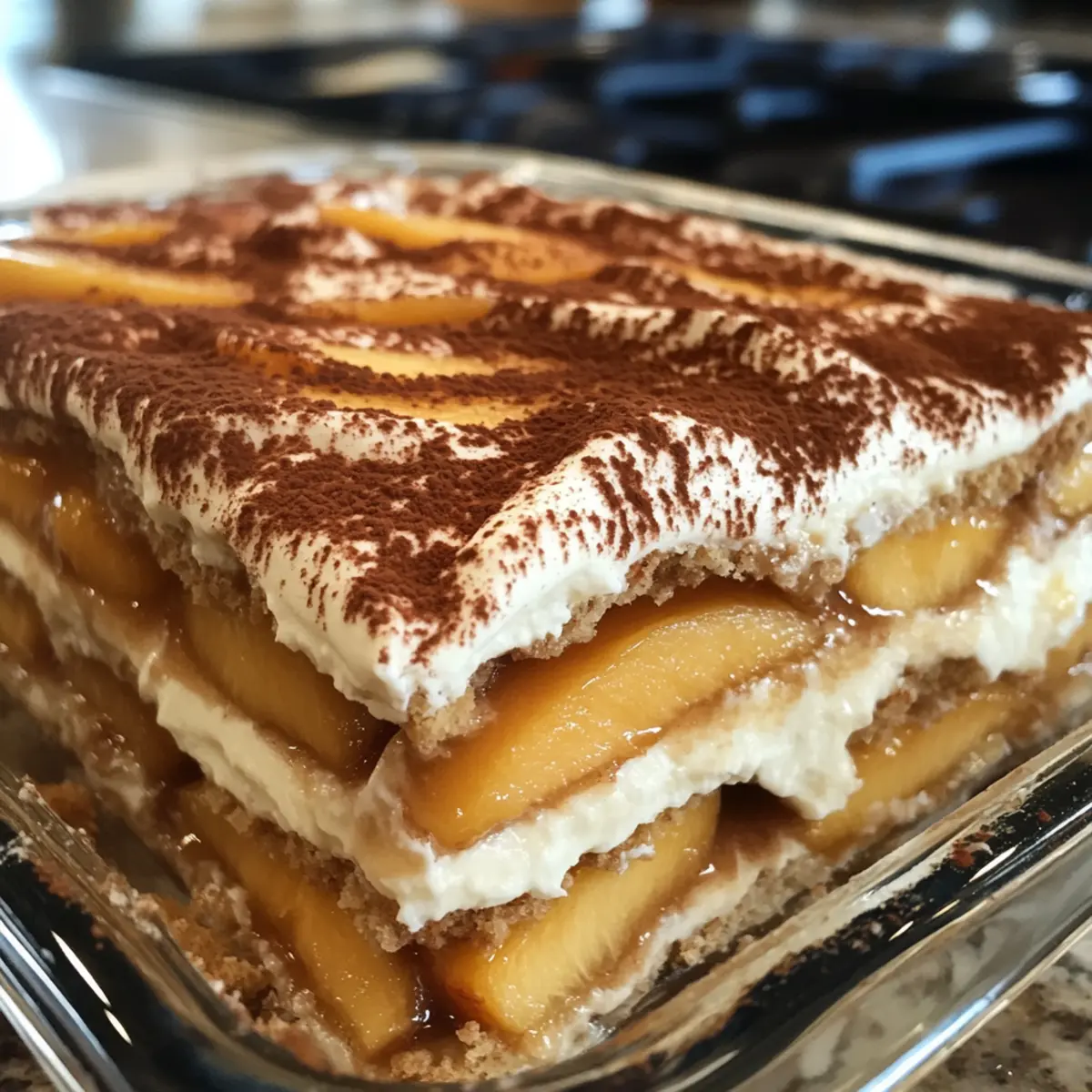 Heavenly No-Bake Peach Tiramisu for Your Summer Celebrations