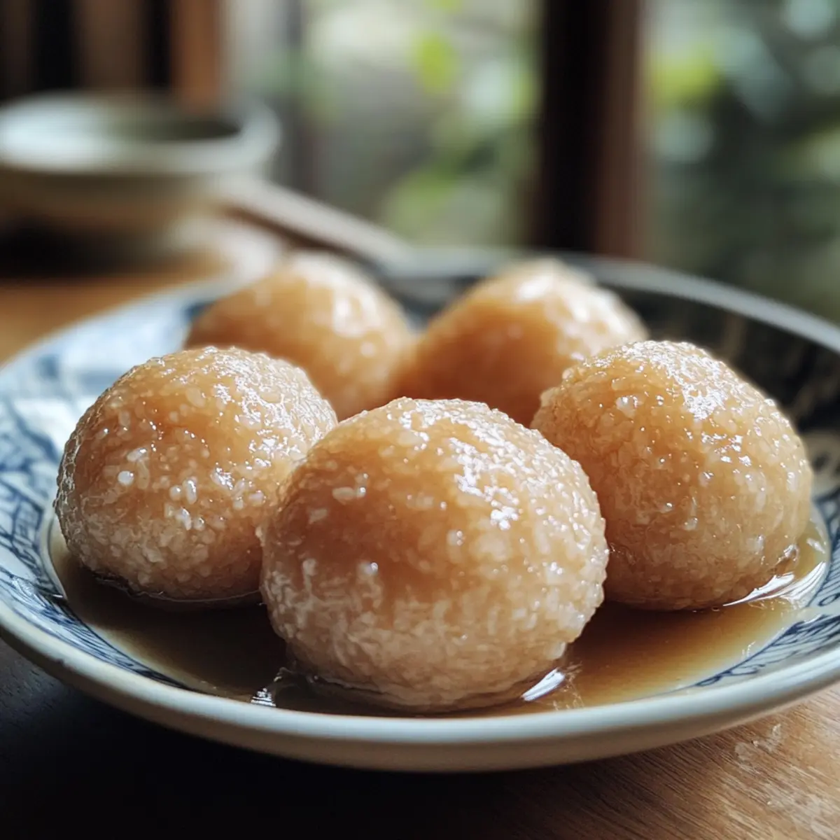 Delightful Brown Sugar Glutinous Rice Balls for Quick Comfort