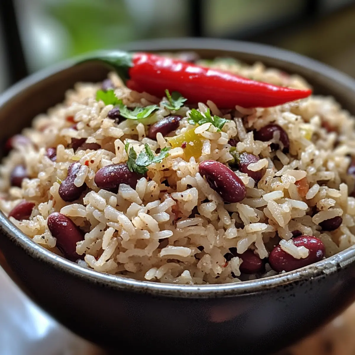 Creamy Caribbean Rice and Beans with Coconut for Cozy Nights