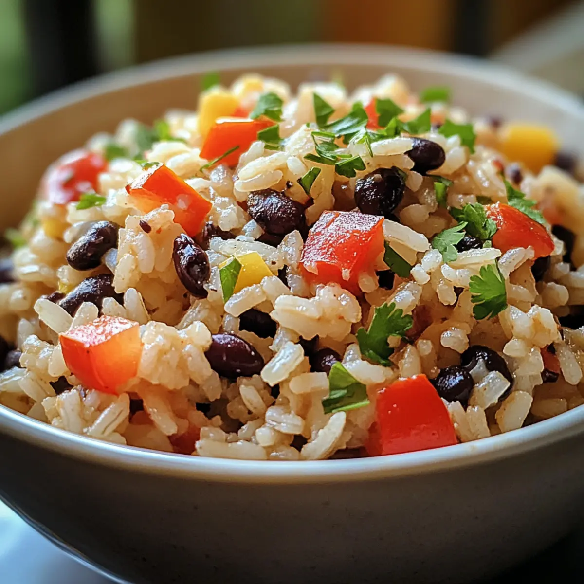 Delicious Cuban Rice & Black Beans for Cozy Dinners