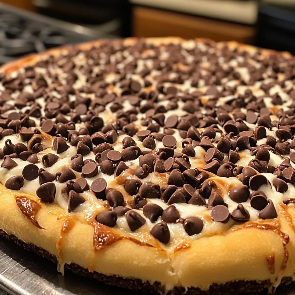 Chocolate Chip Dessert Pizza – Your New Sweet Obsession