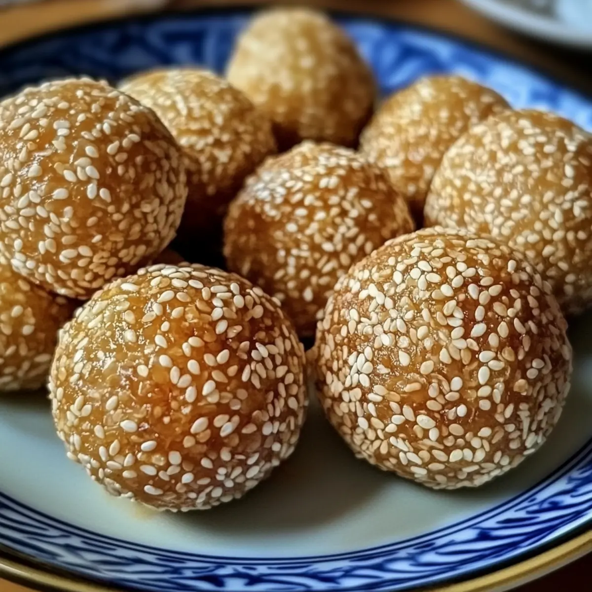 Crispy Vietnamese Sesame Balls: A Decadent Homemade Delight