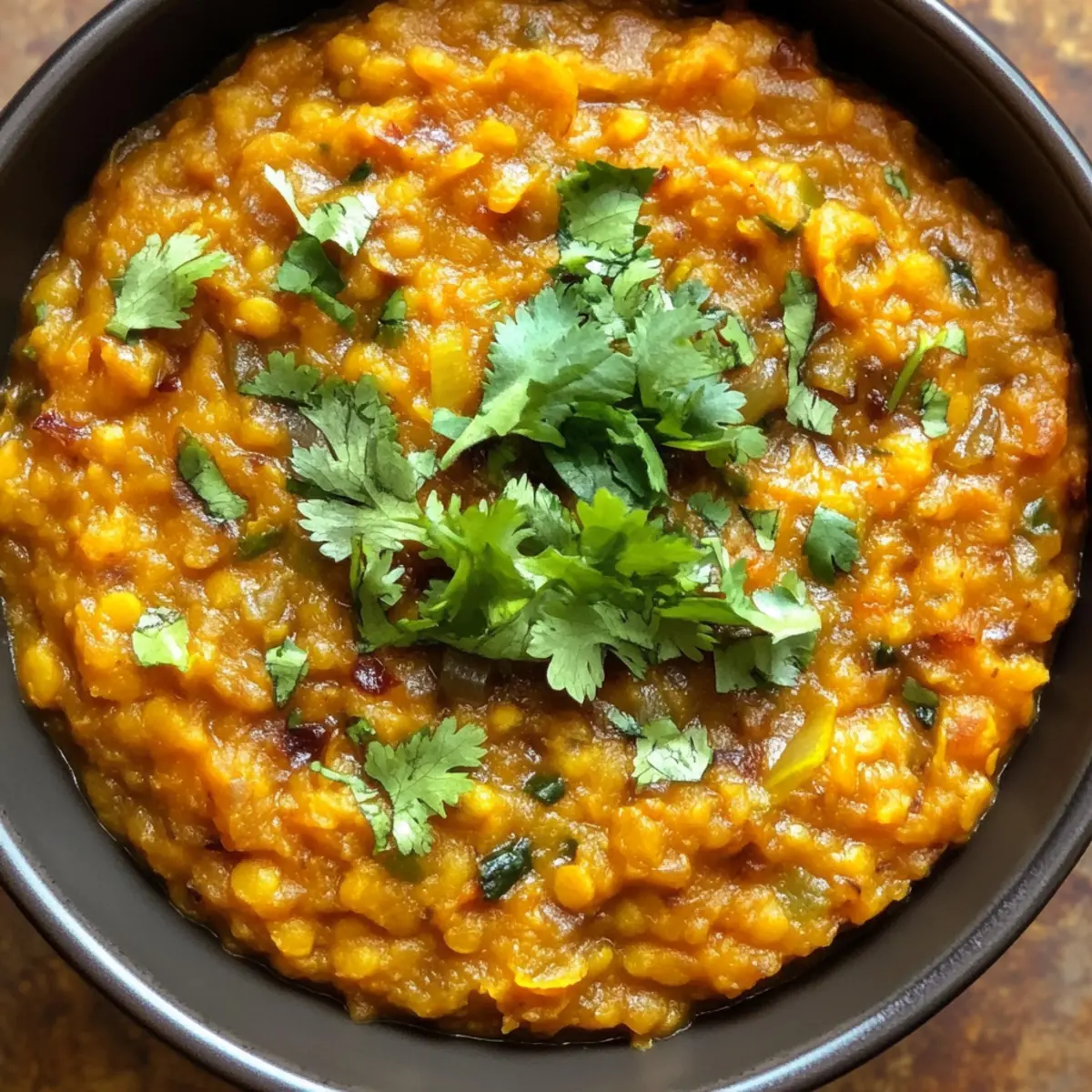 Creamy Caramelized Onion Dal for Cozy Comfort Food Nights