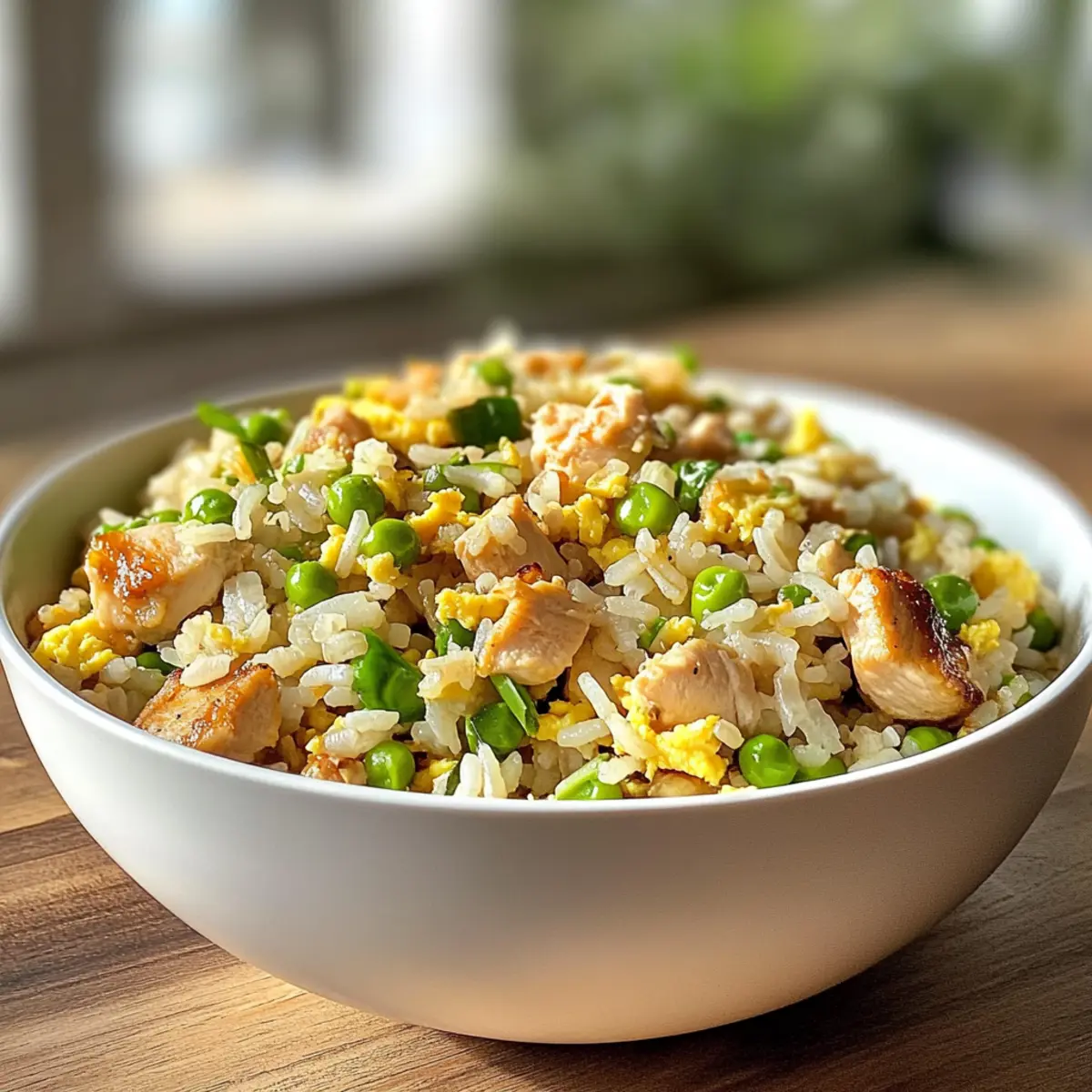 Delicious Chicken & Egg Fried Rice for Quick Family Dinners