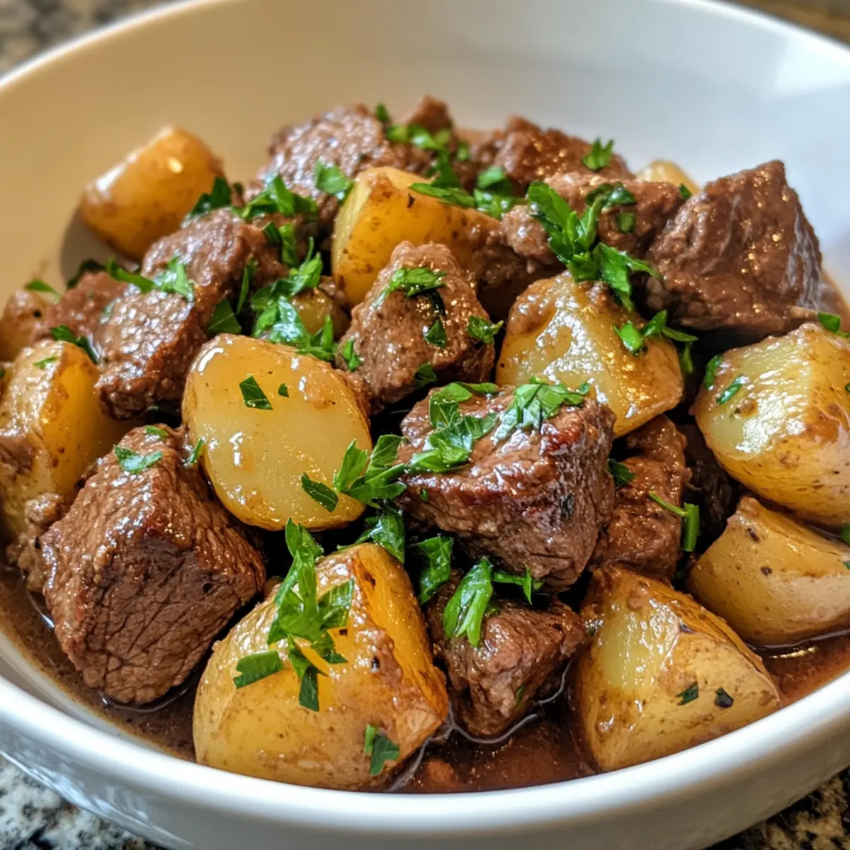 Savory Slow Cooker Beef Bites and Potatoes for Cozy Dinners