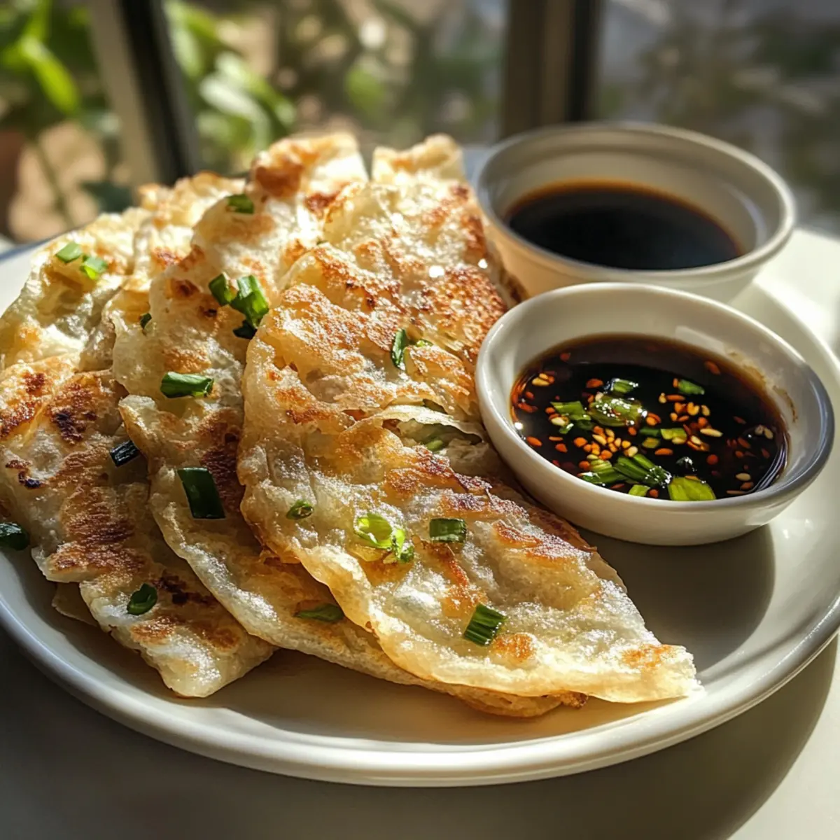 Crispy Rice Paper Scallion Pancakes for Your Next Snack Attack