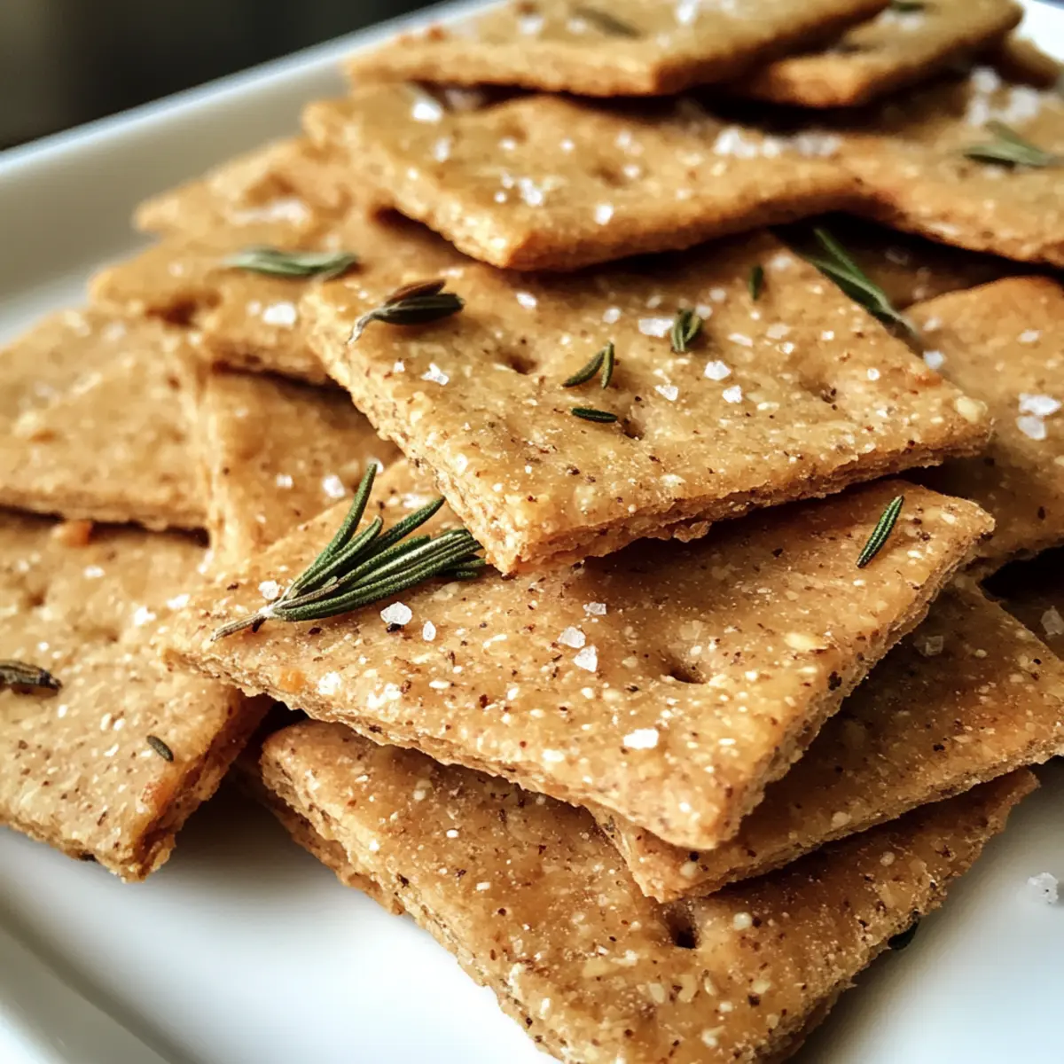 Crispy Paleo Almond Flour Crackers: Your New Favorite Snack