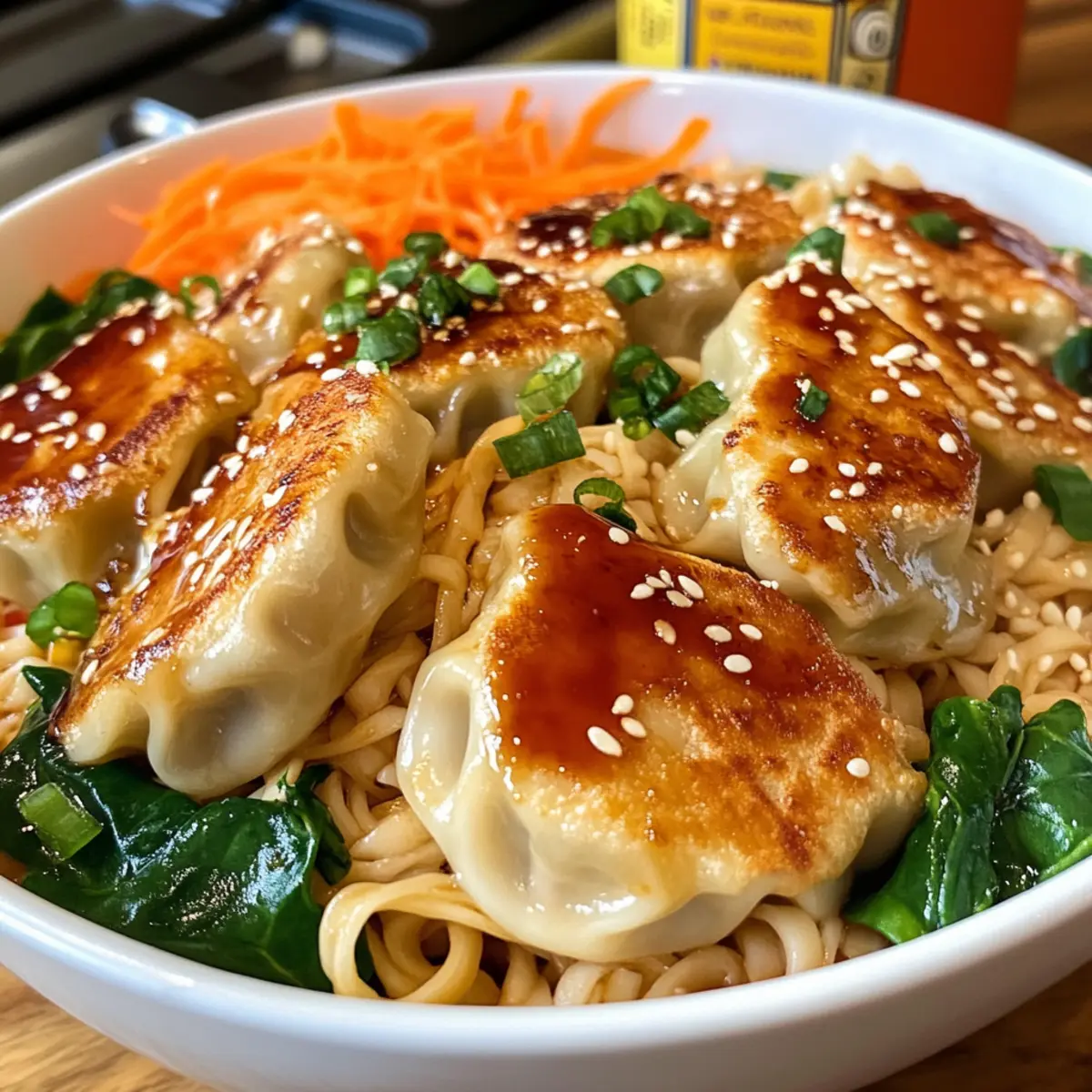 Savory Potsticker Noodle Bowls: Quick Comfort in 30 Minutes