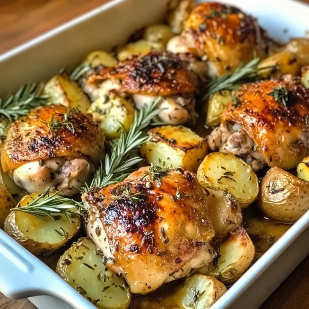 Savory Rosemary and Thyme Chicken Thighs for Cozy Dinners