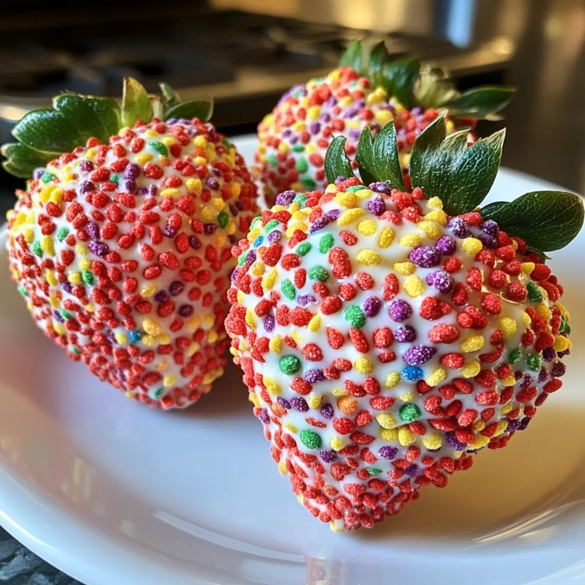 Fruity Pebble Strawberries: The Ultimate No-Bake Treat Delight