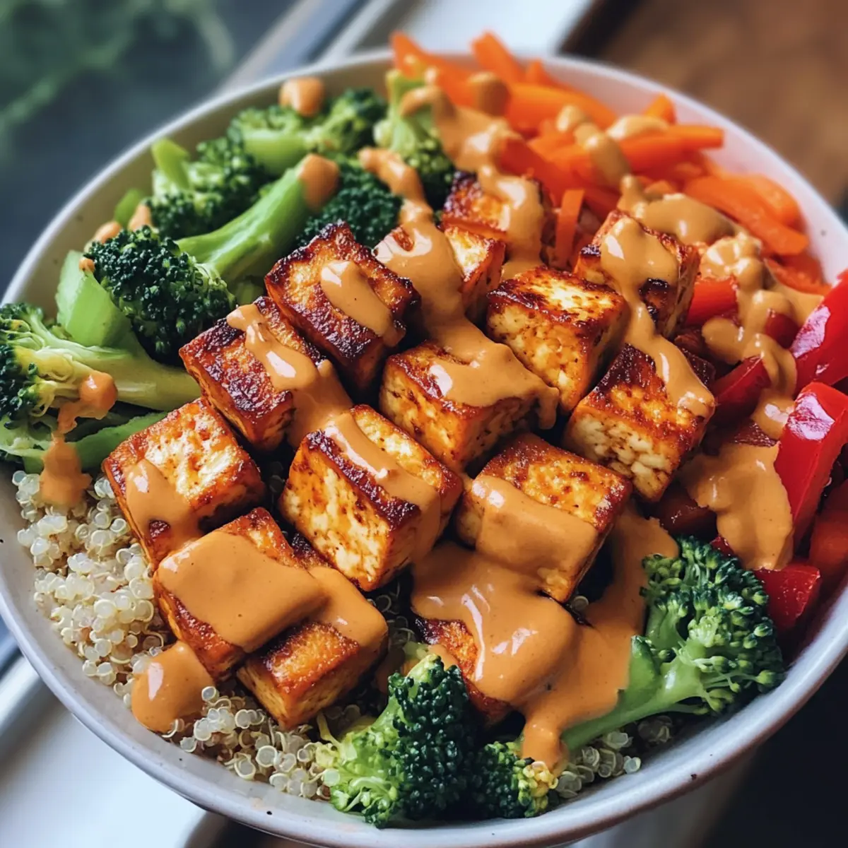 Crispy Baked Tofu Buddha Bowl: A Flavorful Healthy Delight