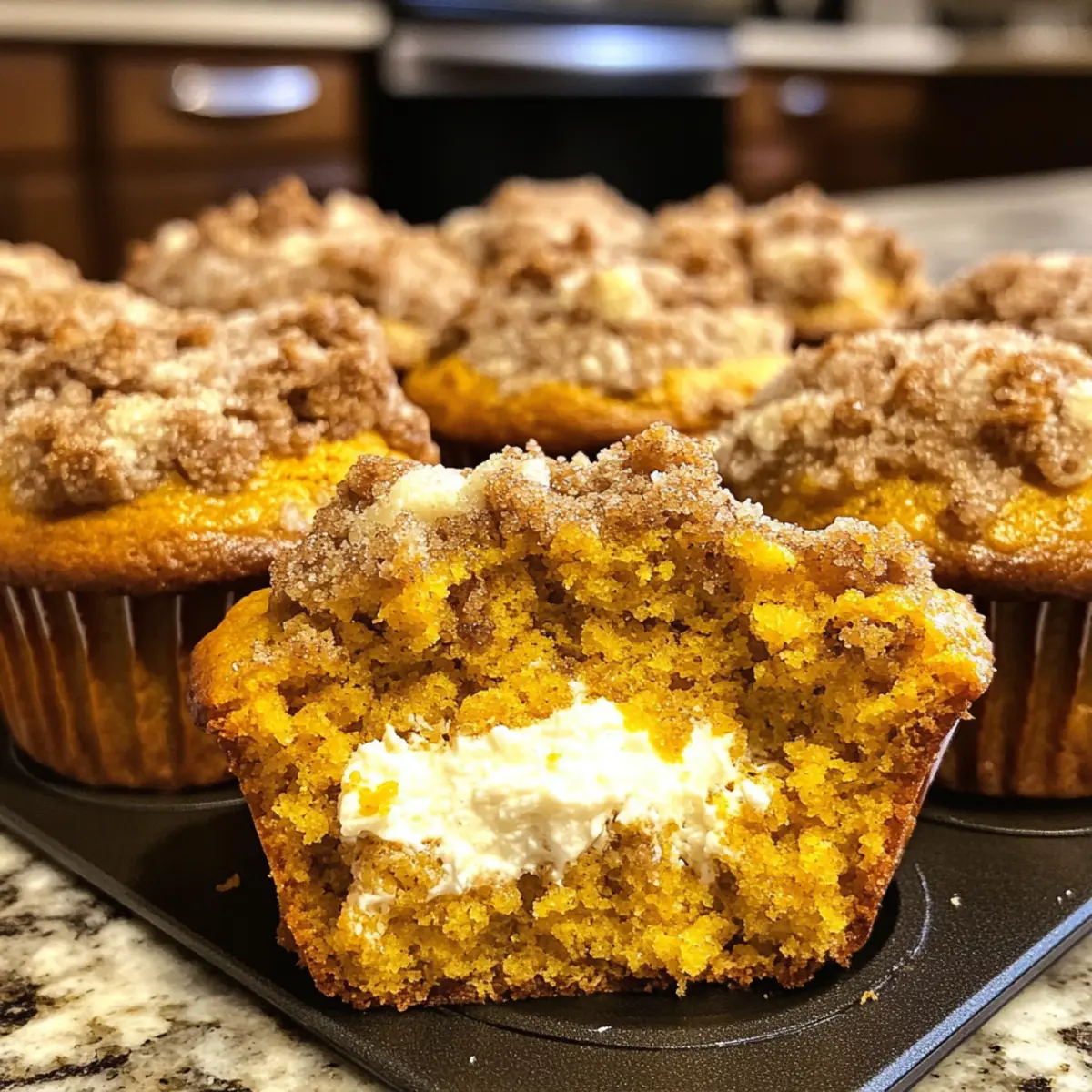 Pumpkin Streusel Cream Cheese Muffins That Make Fall Magical