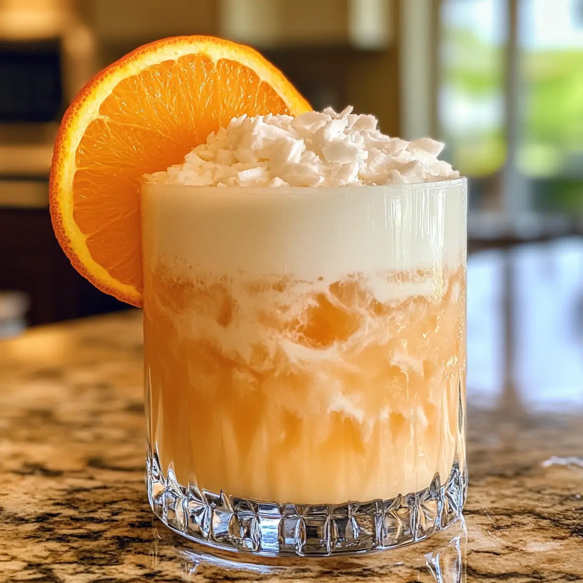 Creamy Citrus Coconut Nightcap for Quick Relaxation Bliss