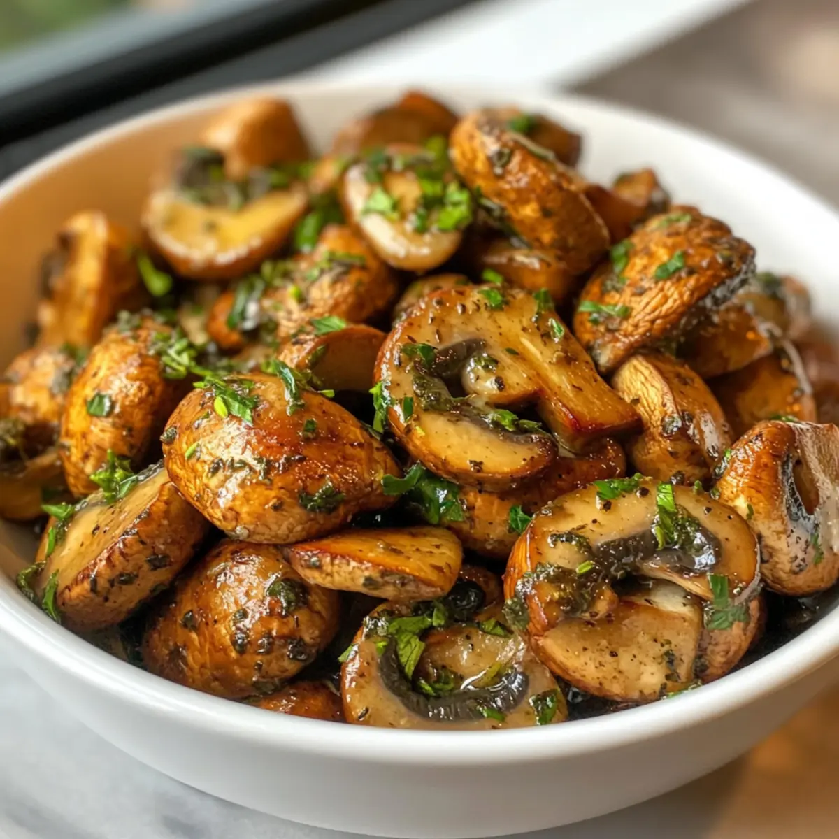 Herb Butter Sautéed Mushrooms for a Cozy Dinner Delight