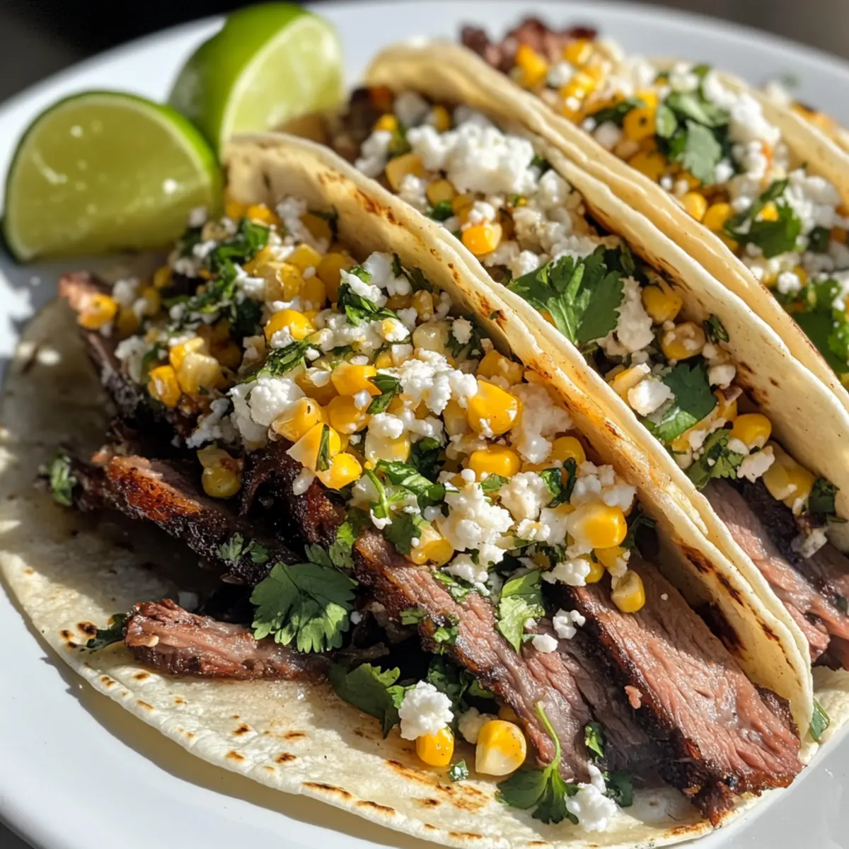 Mouthwatering Brisket Elote Tacos for Taco Night Bliss
