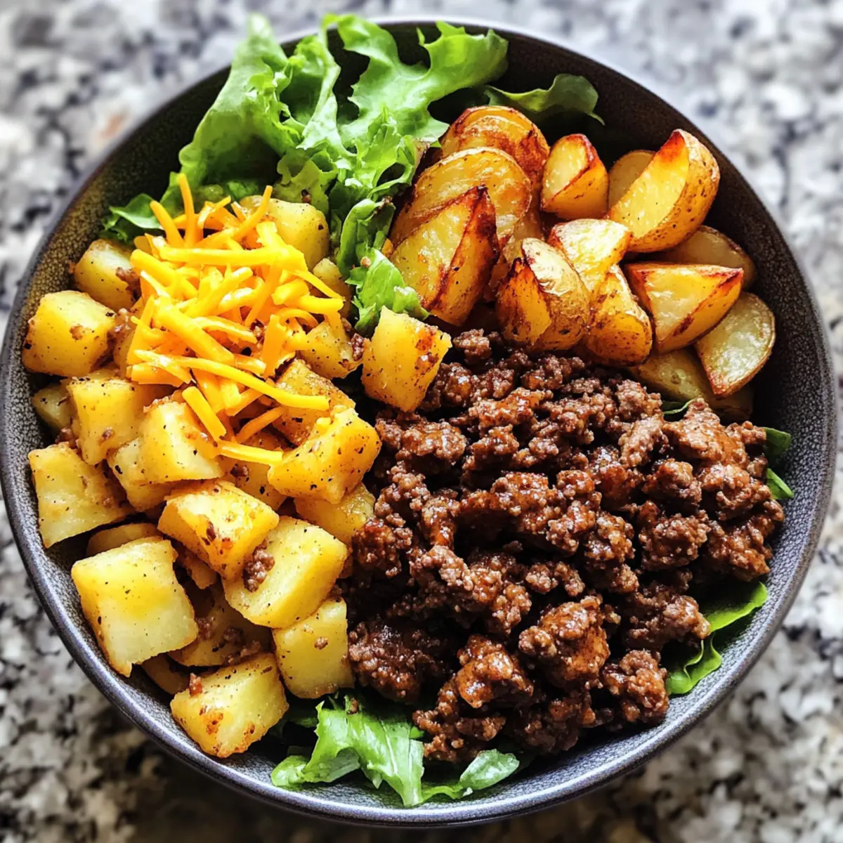 Smash Burger Bowl: Comfort Food Made Quick and Easy