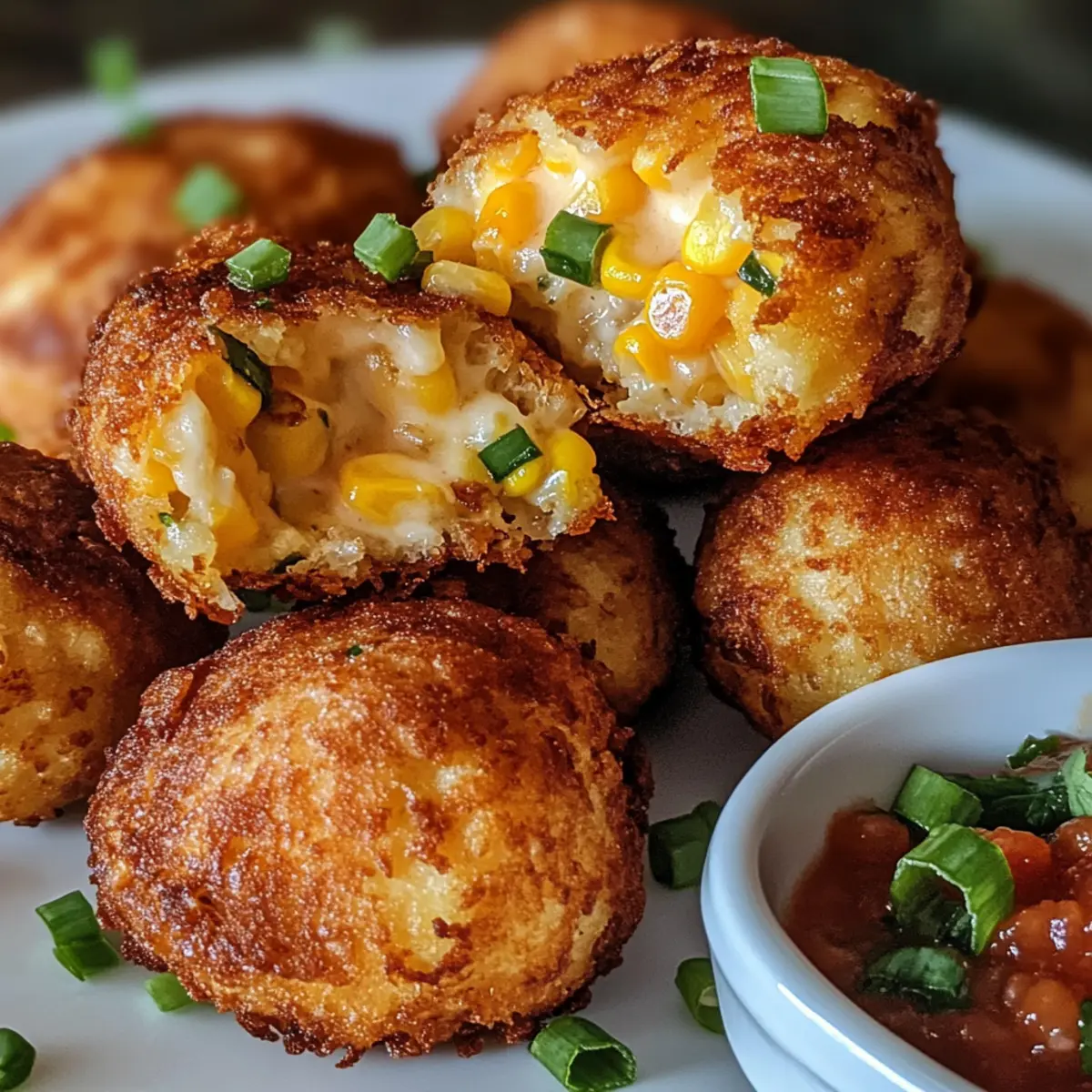 Cheesy Corn Fritters: Crispy, Gooey Goodness in a Bite