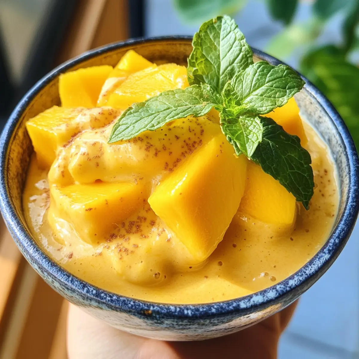 Frozen Mango Mousse: Your No-Bake Tropical Escape