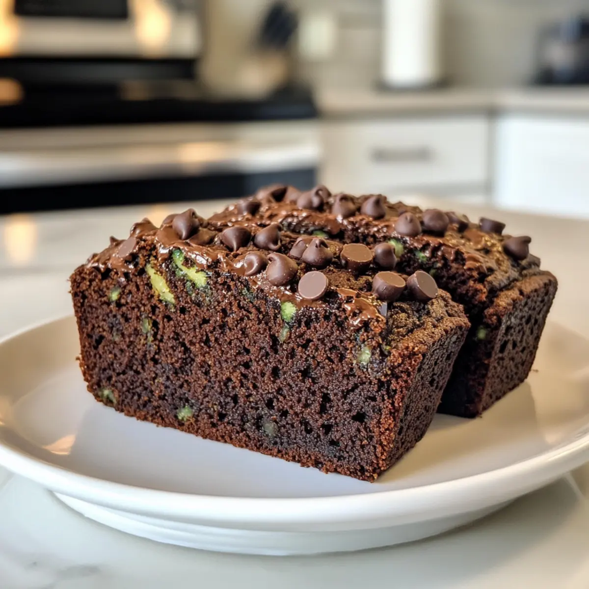 Moist Chocolate Zucchini Banana Bread for Happy Mornings