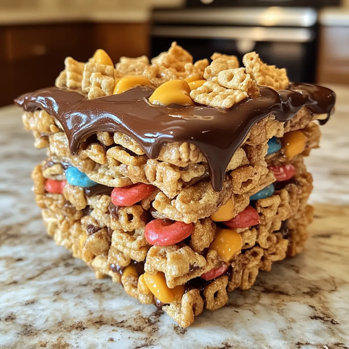 Chex Scotcheroo Stacks: Crunchy Sweet Bites for Any Occasion