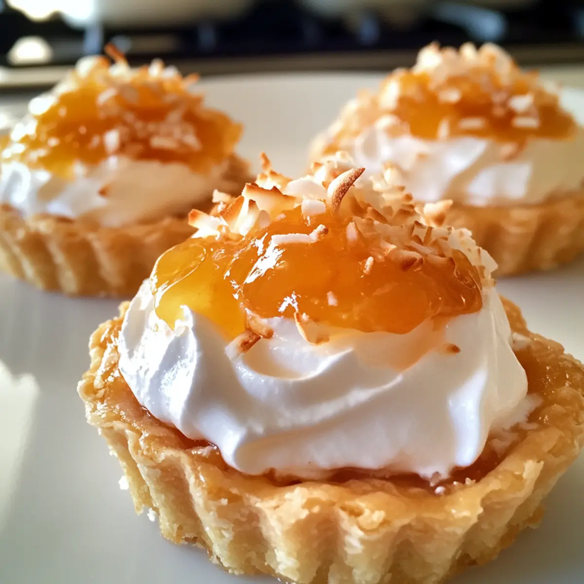 Delightful South African Jam and Coconut Tartlets to Savor