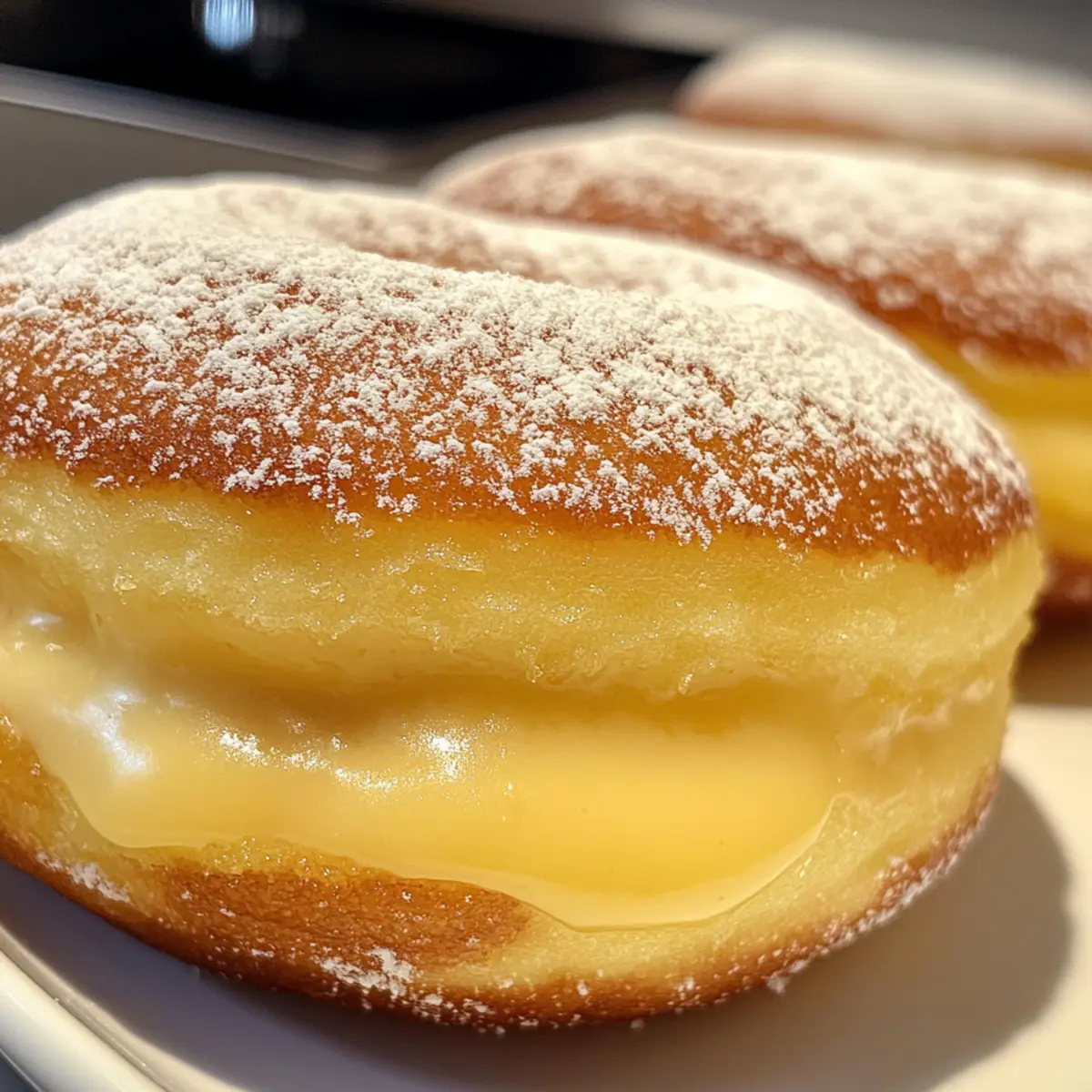 Delicious Lemon Custard Donuts You'll Love to Make at Home