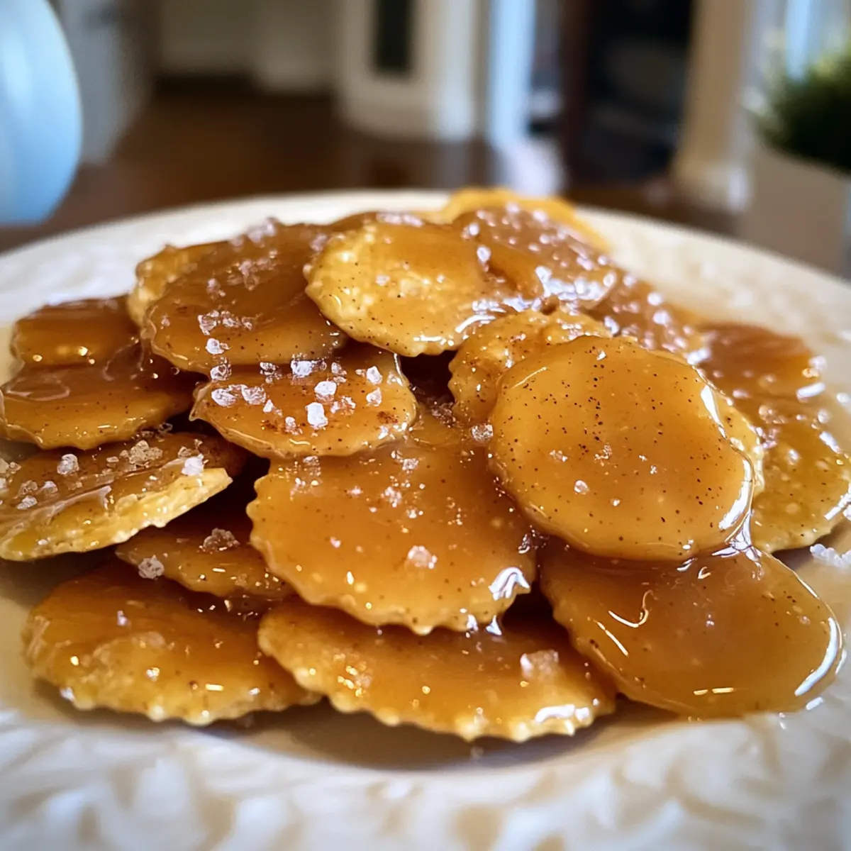 Sweet and Crunchy Caramel Crackers in Just 30 Minutes