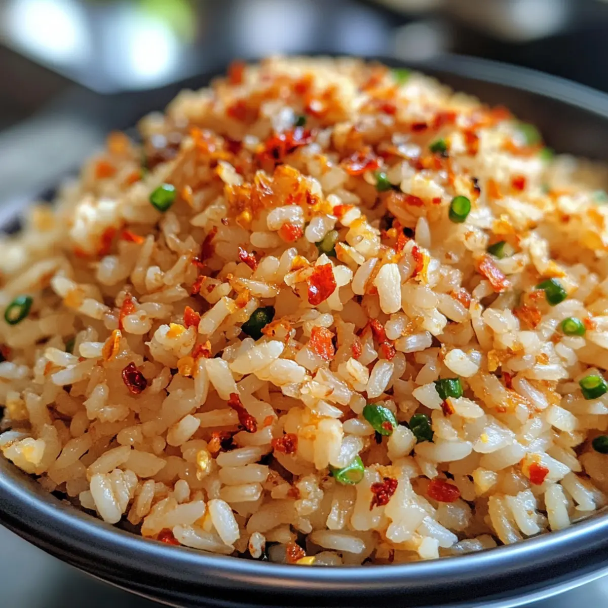 Chili Oil Sinangag: Zesty Fried Garlic Rice You'll Love