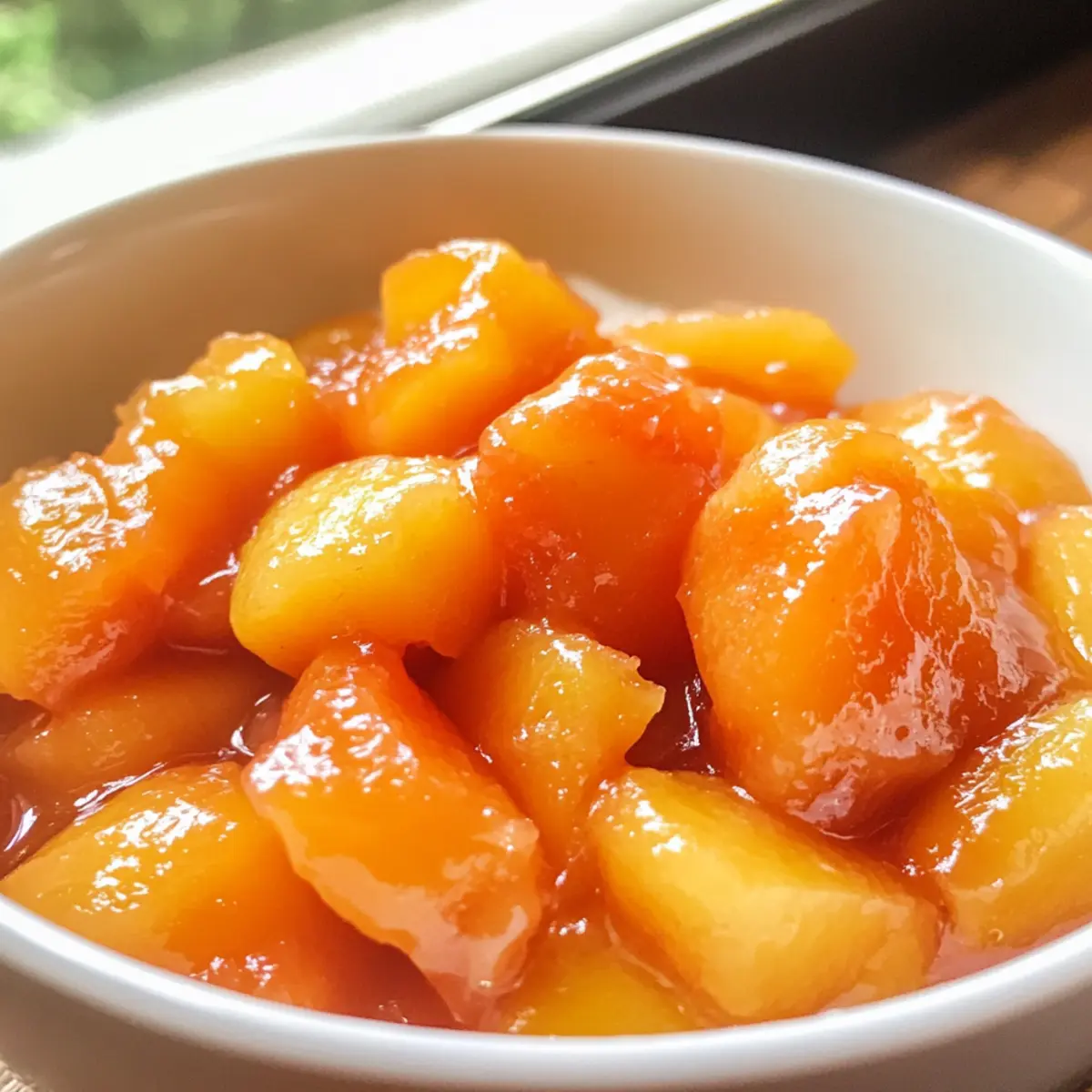 Delicious Nectarine Compote: Easy 3-Ingredient Wonder