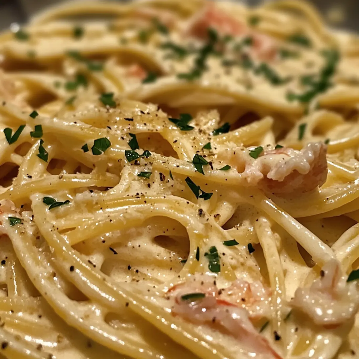 Creamy Imitation Crab Pasta with Cream Cheese in 20 Minutes